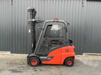 Used Forklift Truck LINDE H20T-01 GAS VIERRADFRONTSTAPLER (13035579)