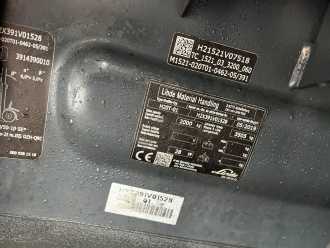 Used Forklift Truck LINDE H20T-01 GAS VIERRADFRONTSTAPLER (13059311)