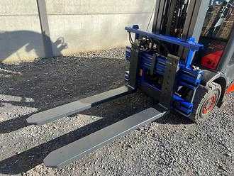 Used Forklift Truck LINDE H20T-02/600 EVO GAS VIERRADFRONTSTAPLER (13071914)