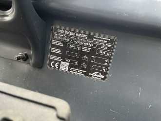 Used Forklift Truck LINDE H20T-02/600 GAS VIERRADFRONTSTAPLER (13070220)