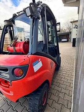 Used Forklift Truck LINDE H20T 392 GAS VIERRADFRONTSTAPLER (13022455)