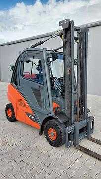 Used Forklift Truck LINDE H20T/600 mit Video GAS VIERRADFRONTSTAPLER (13069928)