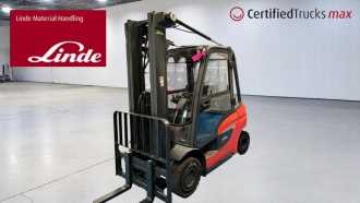Used Forklift Truck LINDE H25 D: 2,5t (EU5) DIESEL VIERRADFRONTSTAPLER (13063168)