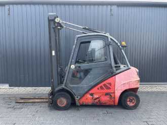 Used Forklift Truck LINDE H25D-01 DIESEL VIERRADFRONTSTAPLER (13025565)