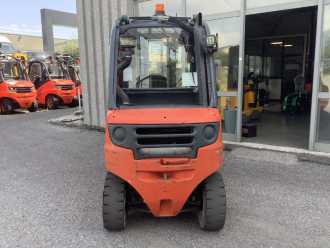Used Forklift Truck LINDE H25D-01 DIESEL VIERRADFRONTSTAPLER (13058317)
