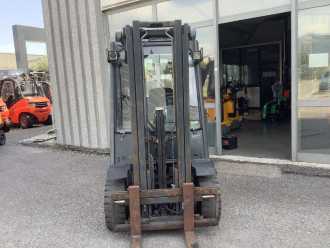 Used Forklift Truck LINDE H25D-01 DIESEL VIERRADFRONTSTAPLER (13058317)