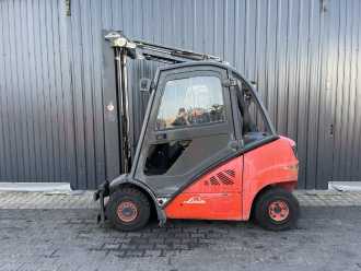 Used Forklift Truck LINDE H25D-01 DIESEL VIERRADFRONTSTAPLER (13066518)