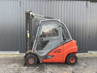 Used Forklift Truck LINDE H25D-02 DIESEL VIERRADFRONTSTAPLER (13004594)