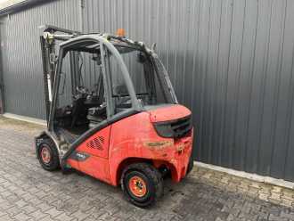 Used Forklift Truck LINDE H25D-02 DIESEL VIERRADFRONTSTAPLER (13037642)