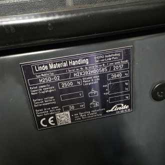 Used Forklift Truck LINDE H25D-02 DIESEL VIERRADFRONTSTAPLER (13059584)