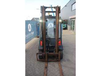 Used Forklift Truck LINDE H25D-02 DIESEL VIERRADFRONTSTAPLER (13064635)