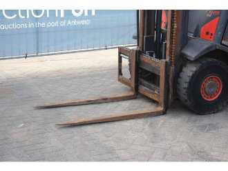 Used Forklift Truck LINDE H25D-02 DIESEL VIERRADFRONTSTAPLER (13064635)