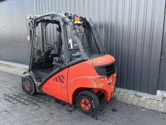 Used Forklift Truck LINDE H25D-02 DIESEL VIERRADFRONTSTAPLER (13071994)