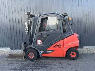Used Forklift Truck LINDE H25D-02 DIESEL VIERRADFRONTSTAPLER (13074231)