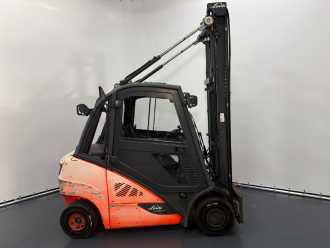 Used Forklift Truck LINDE H25D-02 DIESEL VIERRADFRONTSTAPLER (13076299)