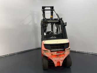 Used Forklift Truck LINDE H25D-02 DIESEL VIERRADFRONTSTAPLER (13076299)