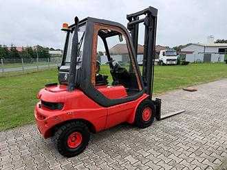 Used Forklift Truck LINDE H25D-03 DIESEL VIERRADFRONTSTAPLER (13067270)
