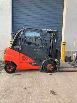 Used Forklift Truck LINDE H25D/600/393 DIESEL VIERRADFRONTSTAPLER (12796027)