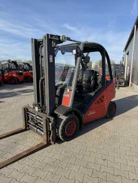 Used Forklift Truck LINDE H25D DIESEL VIERRADFRONTSTAPLER (13036801) backdrop