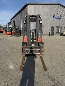 Used Forklift Truck LINDE H25D DIESEL VIERRADFRONTSTAPLER (13036801)