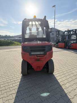 Used Forklift Truck LINDE H25D DIESEL VIERRADFRONTSTAPLER (13036801)
