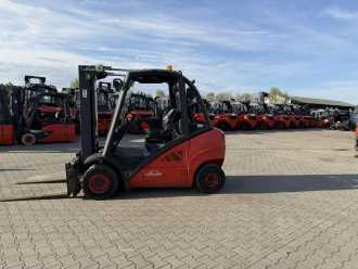 Used Forklift Truck LINDE H25D DIESEL VIERRADFRONTSTAPLER (13036801)