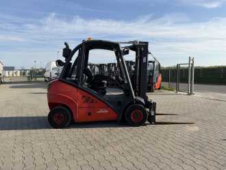 Used Forklift Truck LINDE H25D DIESEL VIERRADFRONTSTAPLER (13036801)