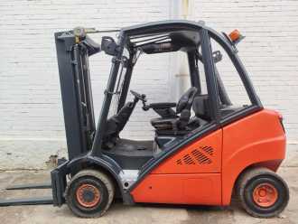 Used Forklift Truck LINDE H25D DIESEL VIERRADFRONTSTAPLER (13037168)
