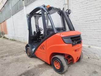 Used Forklift Truck LINDE H25D DIESEL VIERRADFRONTSTAPLER (13037168)