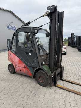 Used Forklift Truck LINDE H25D DIESEL VIERRADFRONTSTAPLER (13047569)