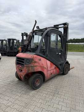 Used Forklift Truck LINDE H25D DIESEL VIERRADFRONTSTAPLER (13047569)