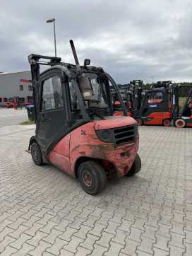 Used Forklift Truck LINDE H25D DIESEL VIERRADFRONTSTAPLER (13047569)