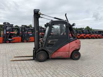 Used Forklift Truck LINDE H25D DIESEL VIERRADFRONTSTAPLER (13047569)