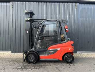 Used Forklift Truck LINDE H25T-01/600 GAS VIERRADFRONTSTAPLER (13069212)