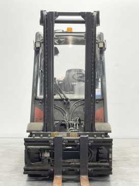Used Forklift Truck LINDE H25T-02-392 GAS VIERRADFRONTSTAPLER (13049667)