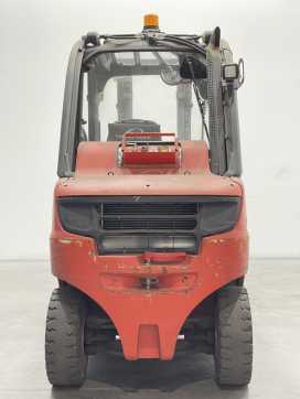 Used Forklift Truck LINDE H25T-02-392 GAS VIERRADFRONTSTAPLER (13049667)