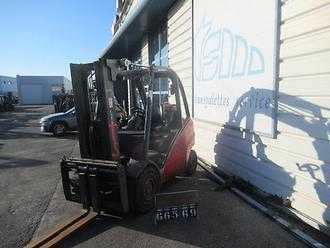 Used Forklift Truck LINDE H25T-02/600 EVO GAS VIERRADFRONTSTAPLER (13074810)