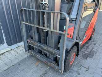 Used Forklift Truck LINDE H25T-02 ELEKTRO VIERRADFRONTSTAPLER (13038498)