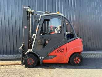 Used Forklift Truck LINDE H25T-02 GAS VIERRADFRONTSTAPLER (13023792)