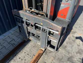Used Forklift Truck LINDE H25T-02 GAS VIERRADFRONTSTAPLER (13023792)
