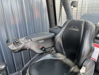 Used Forklift Truck LINDE H25T-02 GAS VIERRADFRONTSTAPLER (13062168)