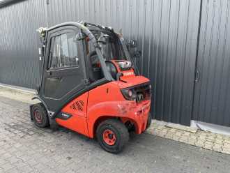 Used Forklift Truck LINDE H25T-02 GAS VIERRADFRONTSTAPLER (13069057)