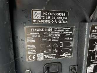 Used Forklift Truck LINDE H25T-02 GAS VIERRADFRONTSTAPLER (13069057)