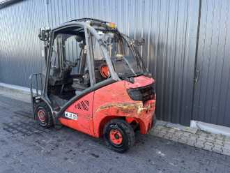 Used Forklift Truck LINDE H25T-02 GAS VIERRADFRONTSTAPLER (13075952)