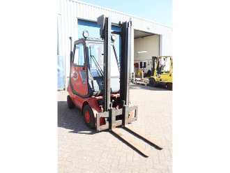 Used Forklift Truck LINDE H25T-03 GAS VIERRADFRONTSTAPLER (13062939)