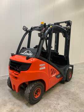Used Forklift Truck LINDE H25T GAS VIERRADFRONTSTAPLER (12955881)