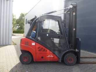 Used Forklift Truck LINDE H25T GAS VIERRADFRONTSTAPLER (13067010)