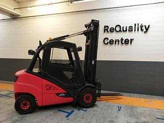 Used Forklift Truck LINDE H30 DIESEL VIERRADFRONTSTAPLER (13063716)