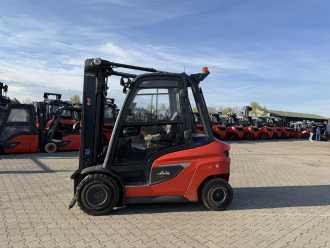 Used Forklift Truck LINDE H30D-01/1202 DIESEL VIERRADFRONTSTAPLER (13036802)