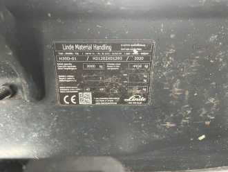 Used Forklift Truck LINDE H30D-01 DIESEL VIERRADFRONTSTAPLER (13058987)